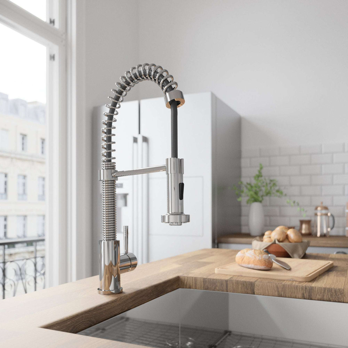 Edison Pull-Down Kitchen Spray Faucet