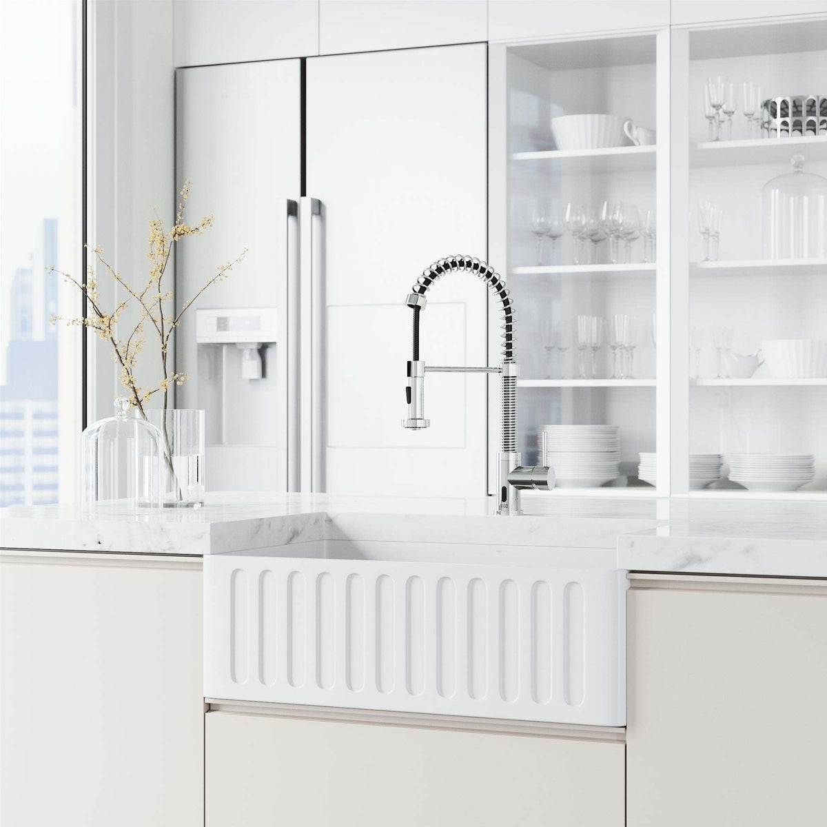 Edison Touchless Pull-Down Kitchen Faucet