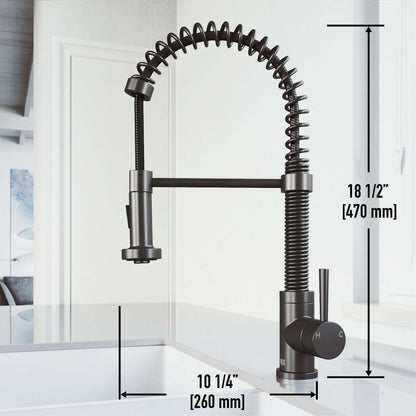 Edison Pull-Down Kitchen Spray Faucet