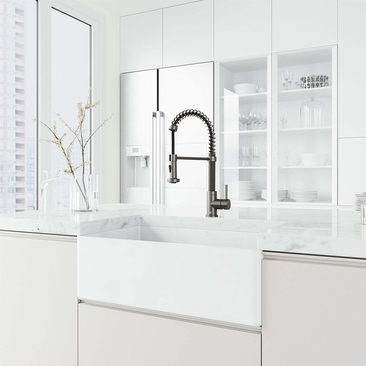 Edison Pull-Down Kitchen Spray Faucet
