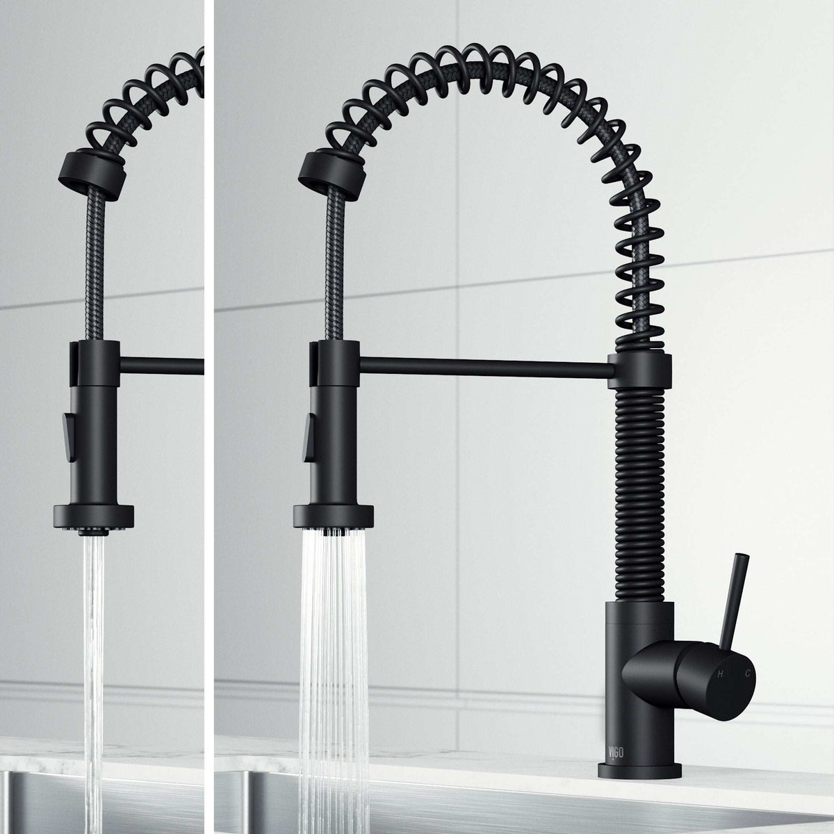 Edison Pull-Down Kitchen Spray Faucet