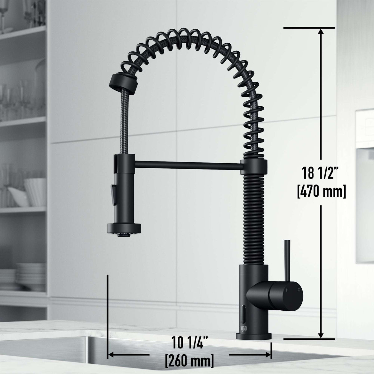 Edison Touchless Pull-Down Kitchen Faucet