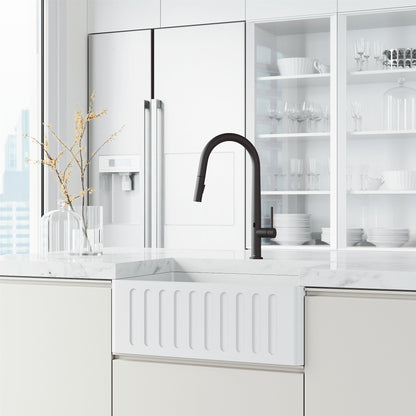Touchless Pull-Down Kitchen Faucet – Smart Motion Sensor Water Control