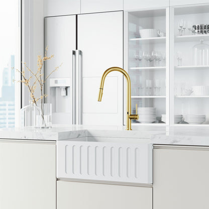 Touchless Pull-Down Kitchen Faucet – Smart Motion Sensor Water Control